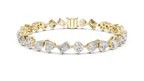 Multi Shape Tennis Bracelet