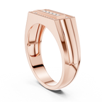 Rectangular Diamond Ring