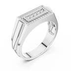 Rectangular Diamond Ring