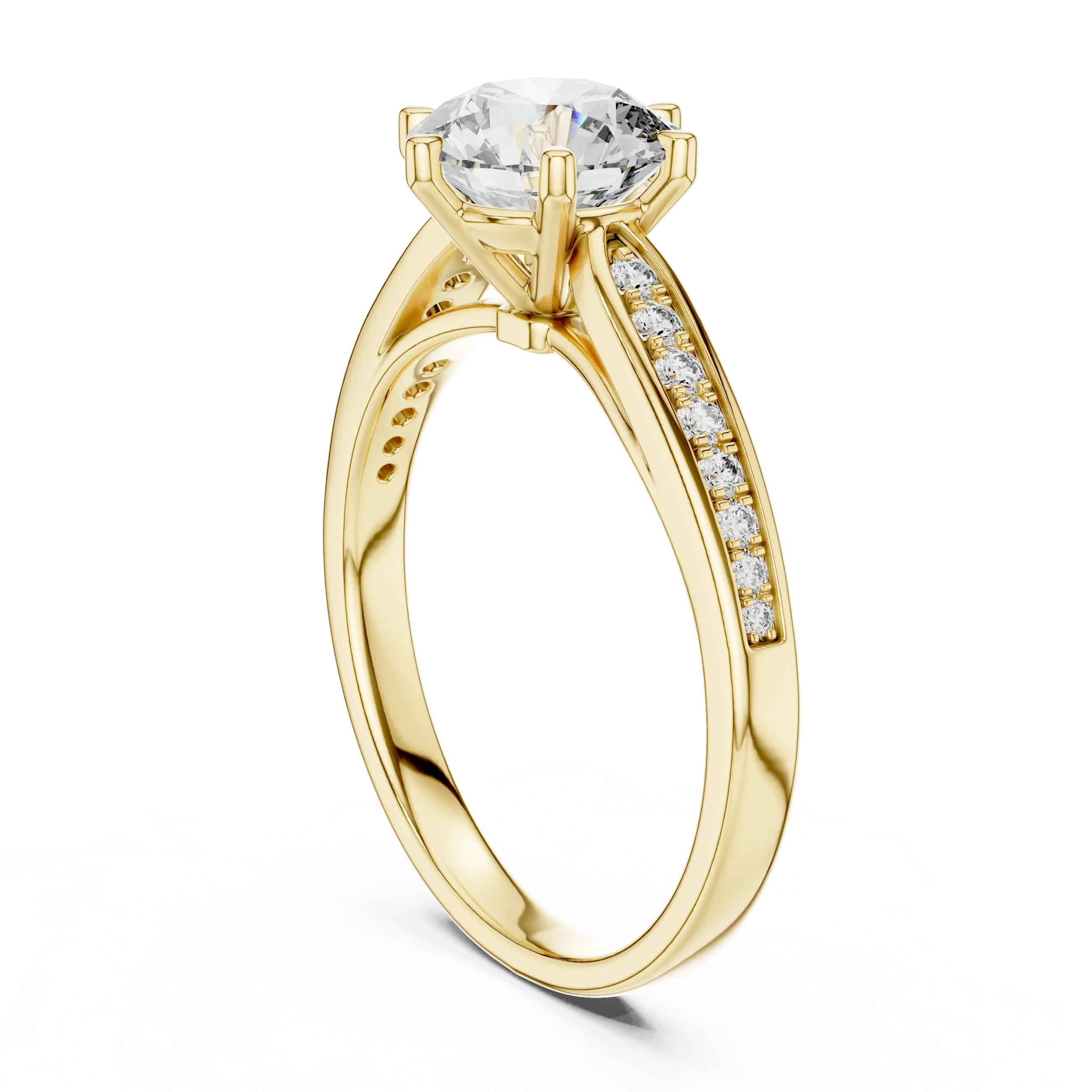 Classic Solitaire Diamond Ring