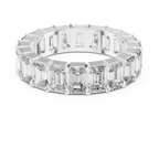 Emerald Cut Eternity Band