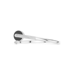 Luxury moissanite nail bracelet for men side profile white gold designer bracelet