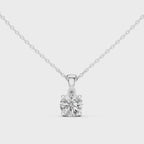 white gold pendant 360 degree view fine jewellery